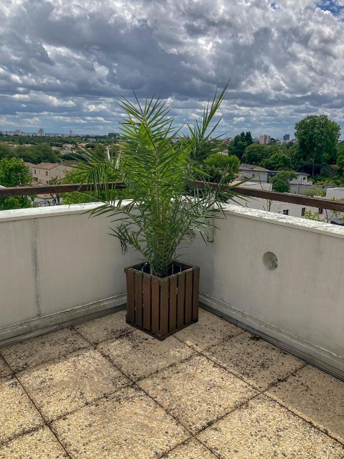 Proche Bordeaux Appartement 75 M2 Rooftop Bruges Extérieur photo