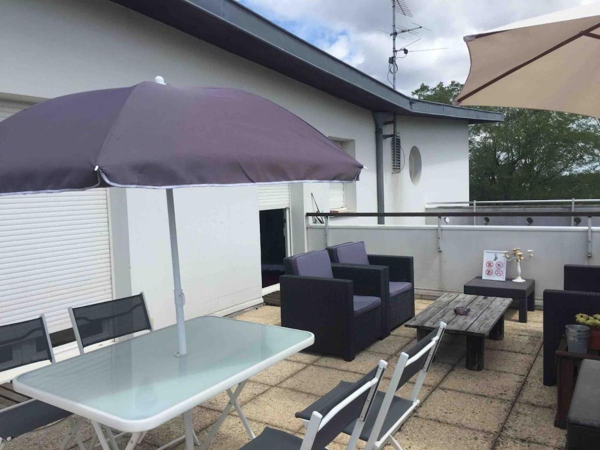 Proche Bordeaux Appartement 75 M2 Rooftop Bruges Extérieur photo